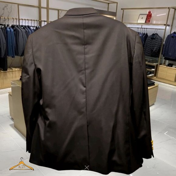 Jos. A. Bank Executive Collection Blazer - 48S, Black, Gold Buttons, NWT - Picture 3 of 12